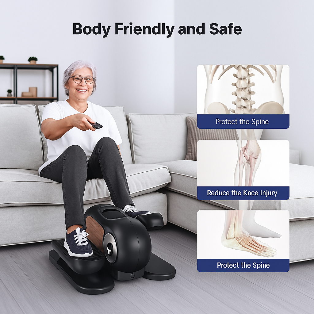 Compact Home Fitness Elliptical