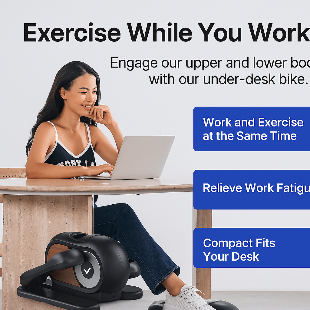 Compact Home Fitness Elliptical