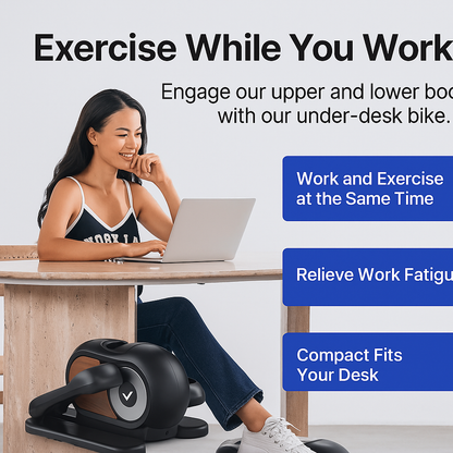Compact Home Fitness Elliptical